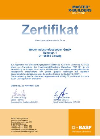 BASF MasterTOP 1278/1278AS